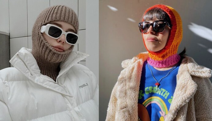 Балаклавы остаются модным головным убором на осень и зиму 2023-2024: фото