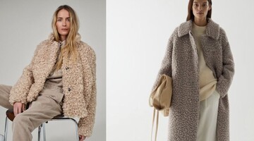 Пальто тедді - фасон, який не виходить із моди: як виглядає осінній тренд 2023 року
