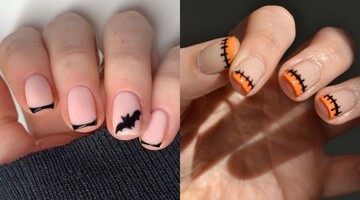 Простий манікюр на Хелловін, який можна зробити до свята навіть без допомоги майстра: фото