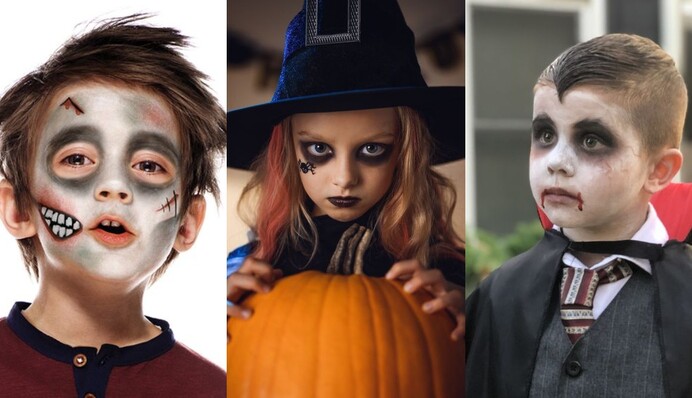 Як розмалювати лице на Хелловін: добірка найкращих дитячих образів