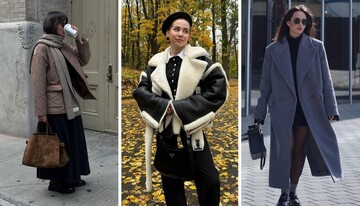 Довгі пальта оверсайз і стьобані куртки: який верхній одяг на осінь популярний у модних блогерів