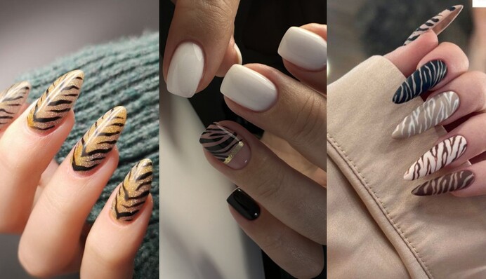 Тигровий манікюр став трендом листопада-2023: як виглядають модні нігті