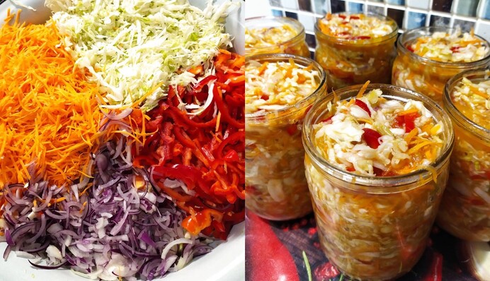 Хранится в холодильнике месяц: рецепт салата 