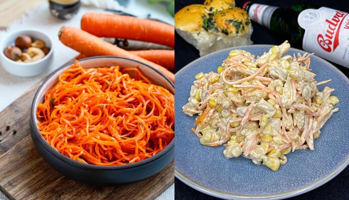 Рецепты салатов с морковью по-корейски: вкусные варианты, которые стоит попробовать хоть раз