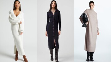 Як виглядають наймодніші теплі сукні на зиму 2023-2024 року: фото