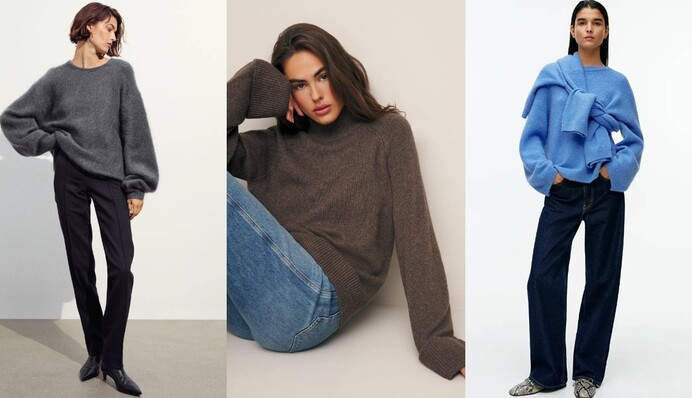 Пушистые и уютные: как выглядят самые модные свитеры на зиму 2024 года