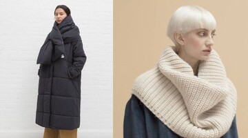 Як виглядають модні великі шарфи,які стали головним трендом зими 2024 року: фото