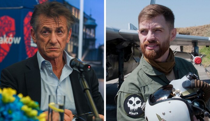 Шон Пенн хоче зняти фільм про загиблого українського пілота 
