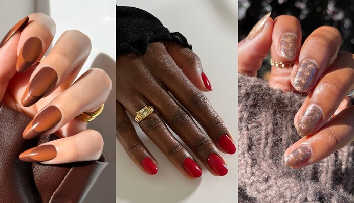 Тренды зимнего маникюра, которые станут главными в 2024 году: фото