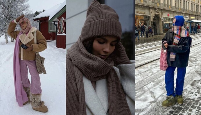Як модно одягатися взимку: добірка трендових образів на холодну і сніжну погоду