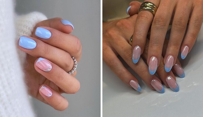 Нігті у кольорах зимової казки: ідеї модного манікюру на грудень 2023 року