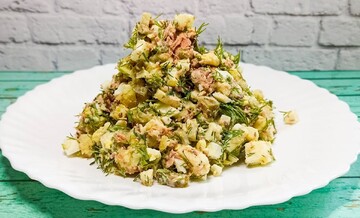 Нетрадиційний салат олів’є: як приготувати його по-новому з тунцем та без майонезу