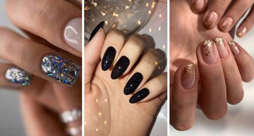 Праздник на ногтях: идеи красивого блестящего маникюра на Новый год-2024