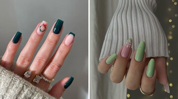 Зеленый – счастливый цвет Нового года Дракона: какой маникюр сделать к празднику