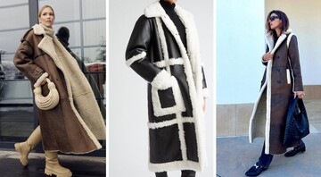 Длинные дубленки – хит зимнего сезона 2023-2024: как выглядит модный фасон