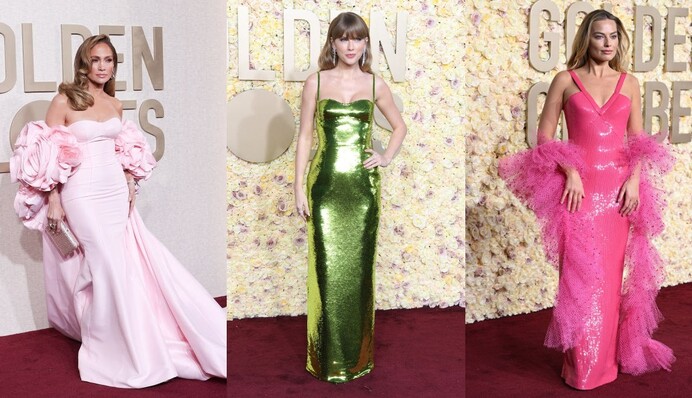 Джей Ло у рожевому, Тейлор Свіфт – у паєтках: найкращі образи зірок на 