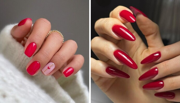 Ідеї стильного манікюру з сердечками, який можна зробити на День Валентина