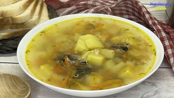 Быстрый рецепт супа из консервированной сардины выручит, когда нет времени стоять на кухне