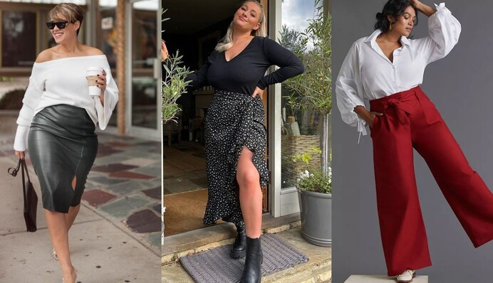 Эффект оптической иллюзии: стилист подсказала модные приемы, которые помогут выглядеть стройнее