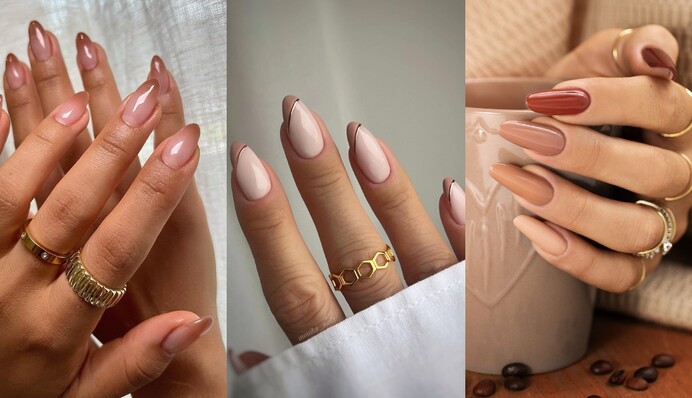 Лучшие идеи бежевого маникюра – модного и элегантного варианта на каждый день: фото