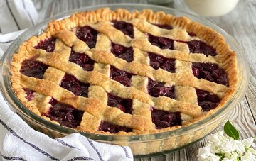 Вишневый пирог из песочного теста – классический рецепт американских хозяек: как его приготовить
