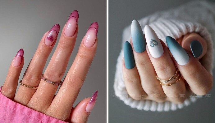 Як прикрасити нігті на День закоханих: добірка гарних дизайнів із сердечками