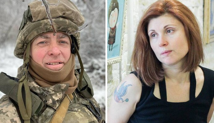 Зробили вже дві операції: художниця Гапчинська розповіла про стан чоловіка після поранення на фронті