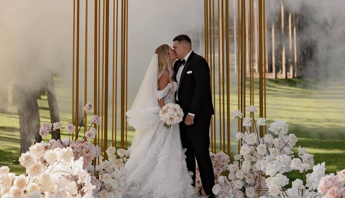 Українська блогерка під час війни відгуляла пишне весілля за чотири мільйони: фото