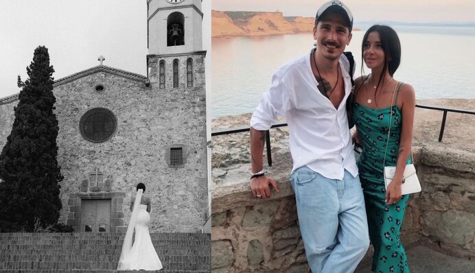 Колишня дружина Позитива вдруге вийшла заміж: дизайнерка показала чорно-білі весільні фото