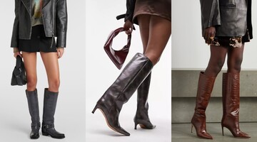 Микрокаблуки и широкое голенище: как выглядят самые модные сапоги на весну-2024