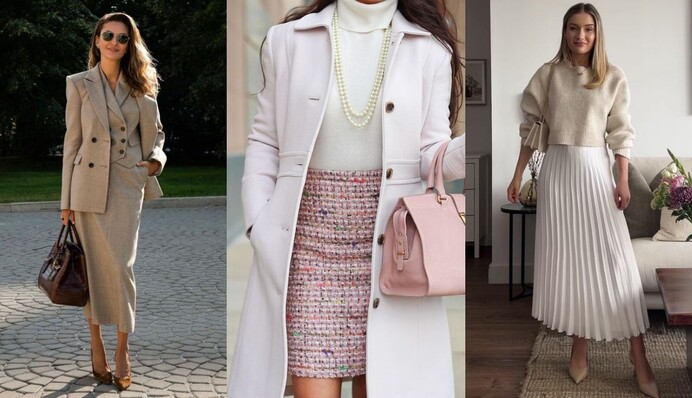 Приталенные силуэты и элегантная обувь: как одеваться в стиле леди, который стал трендом 2024 года
