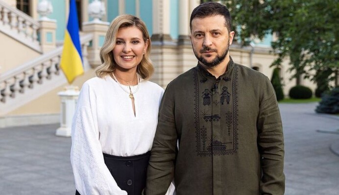 Живемо паралельними життями: Олена Зеленська висловилася про стосунки з чоловіком