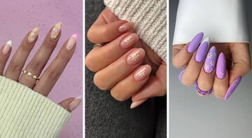 Ромашки на ногтях – весенний тренд маникюра, который сразу улучшает настроение: фото