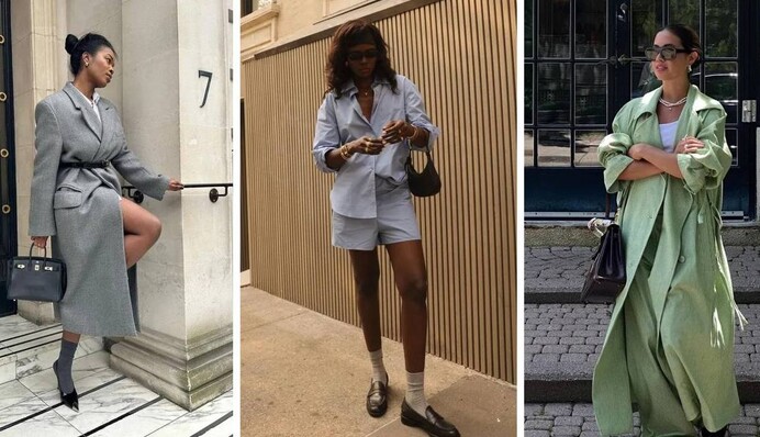 Серый, голубой, зеленый шалфей: как выглядят самые модные цвета весны