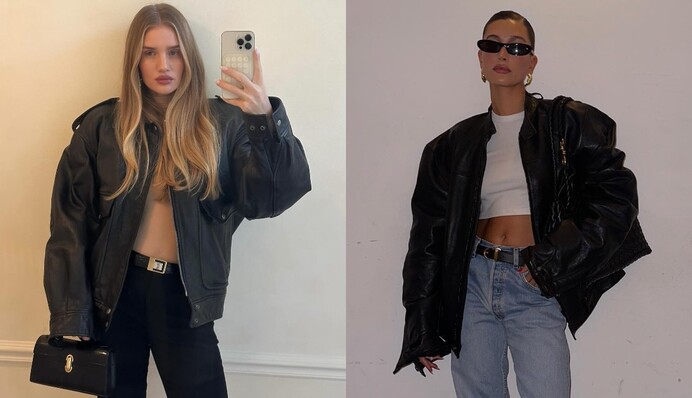 Кожаные куртки – тренд весны 2024 года: какие фасоны считают самыми модными