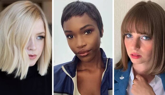 Как выглядят самые модные короткие стрижки 2024 года: фото