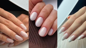 Молочный маникюр не теряет популярности весной 2024 года: подборка модных дизайнов