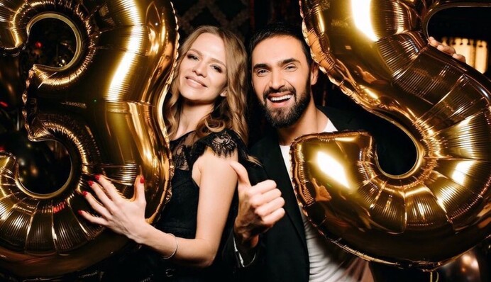 Віталій Козловський оголосив про народження первістка і розсекретив ім'я дружини: фото