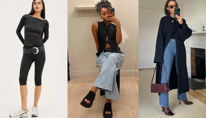 Прямые джинсы, капри и платформа: какие тренды 90-х вернулись в моду в 2024 году