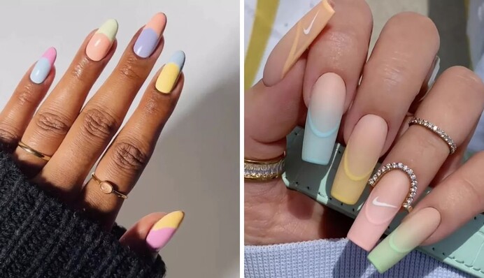 Пастельний френч - тренд манікюру, який буде актуальним весною і літом 2024 року: фото