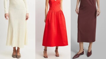 В длине миди и мидакси: стилист показала актуальные платья на весну 2024 года