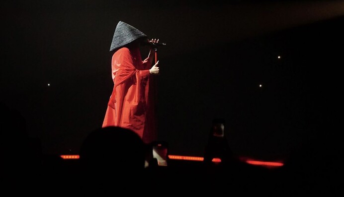 На концерте Пивоварова впервые спела вживую загадочная певица Klavdia Petrivna