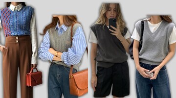 Как носить трикотажный жилет этой весной: актуальные идеи стилизации