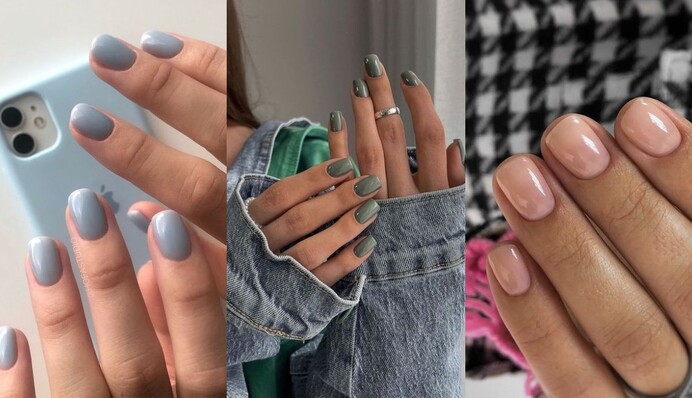 Однотонный маникюр на весну: стильные идеи в модных оттенках сезона