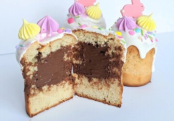 Паска с шоколадной начинкой – кулинарный тренд 2024 года: как приготовить по рецепту Лилии Цвит