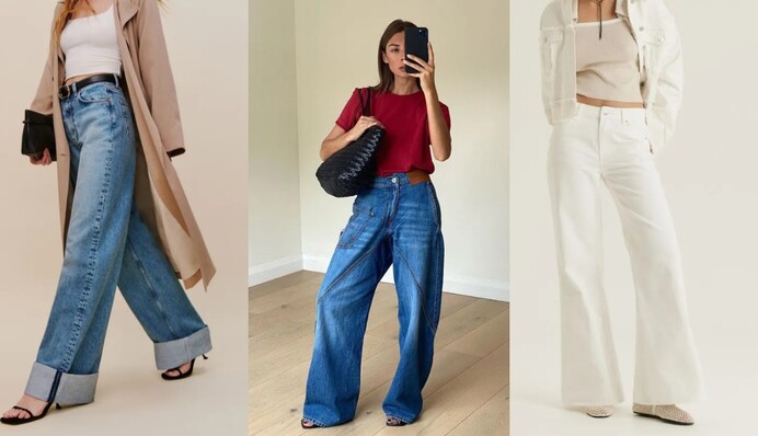 Екстремальна довжина і підвороти: головні тренди в джинсах, на які варто звернути увагу