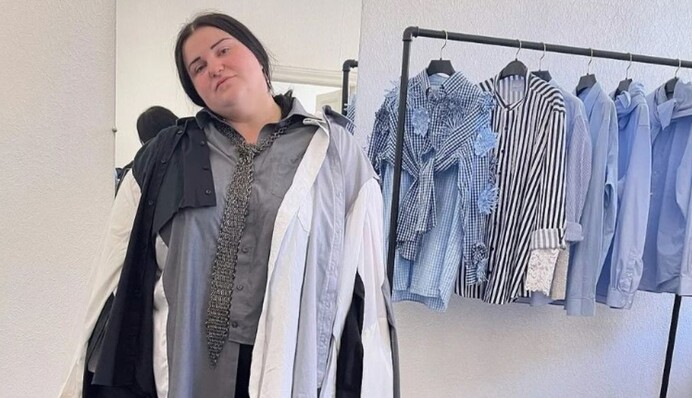 Український бренд створив для alyona alyona авангардний образ для виступу в Нідерландах: фото