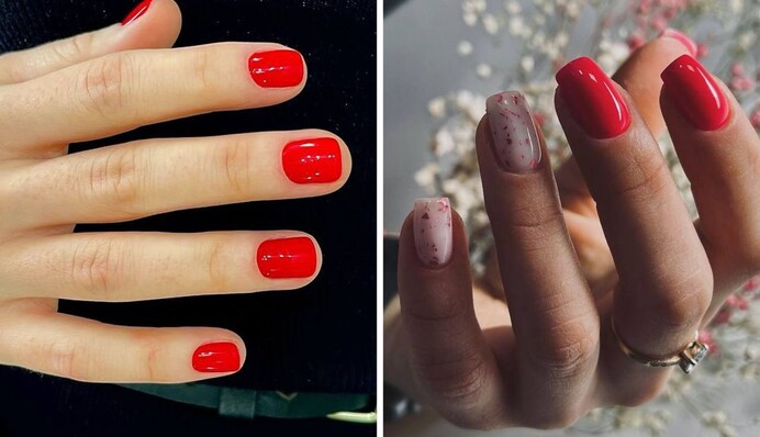 Червоний манікюр - вічна класика, яка завжди в тренді: актуальні дизайни на весну
