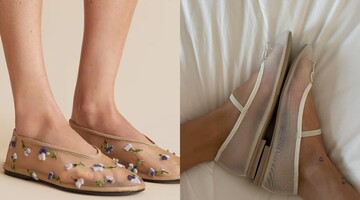 Балетки в сеточку – самый желанный тренд этого сезона: на какие модели обратить внимание