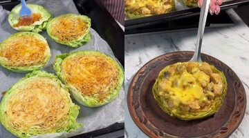 Стейк из молодой капусты – сезонное блюдо: простой рецепт